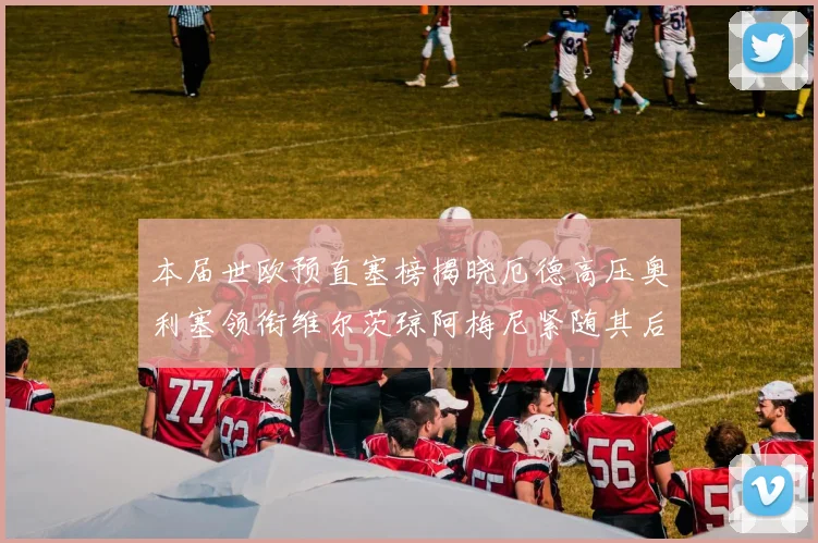 本届世欧预直塞榜揭晓厄德高压奥利塞领衔维尔茨琼阿梅尼紧随其后
